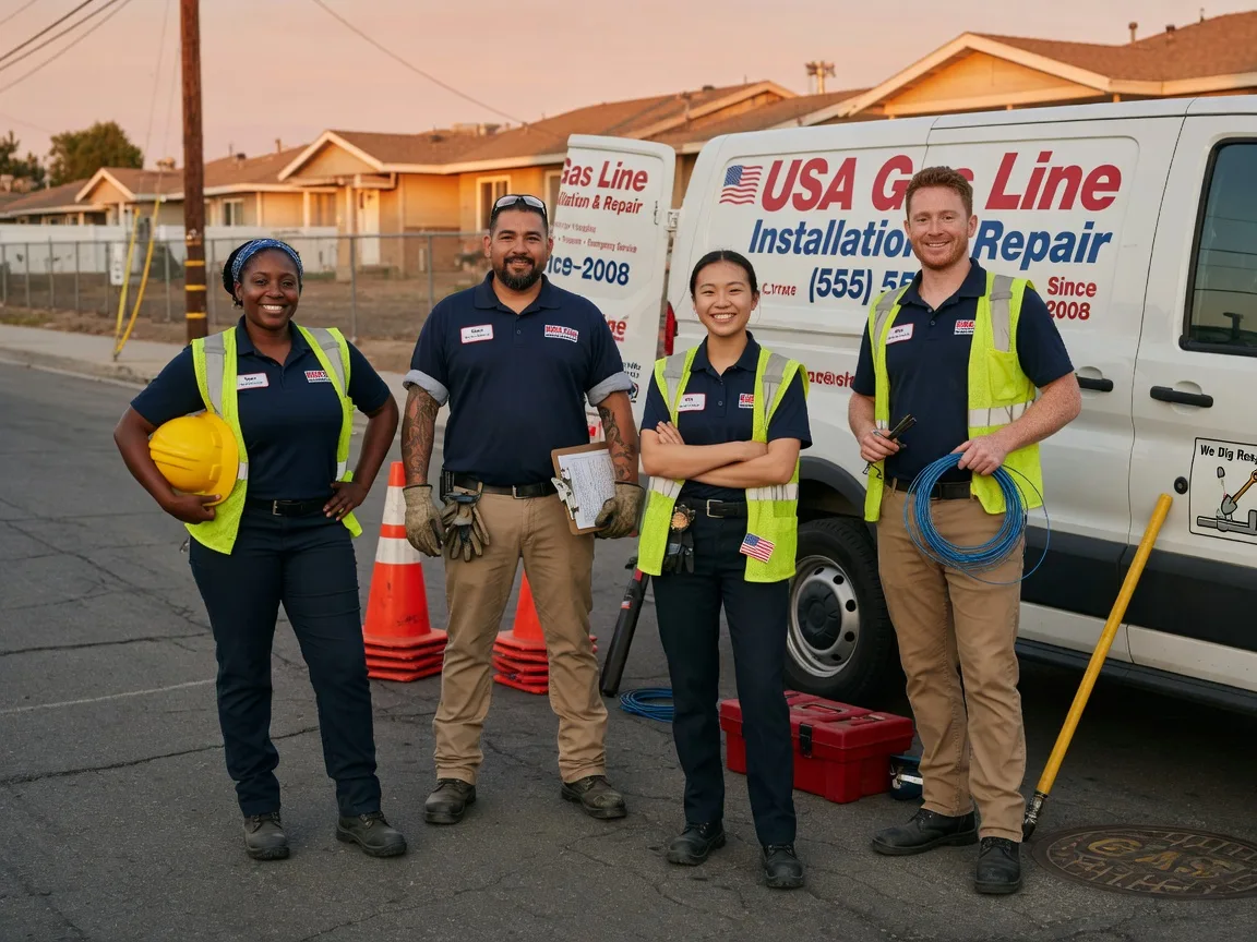 Gas Line Installation company in Junction City, OH